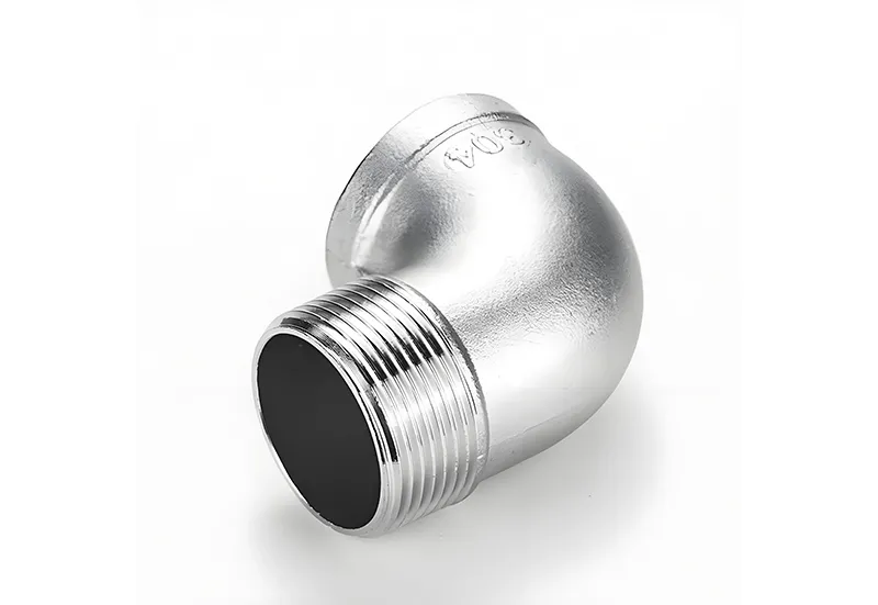 Колено с внутренней и наружной резьбой под углом 90°