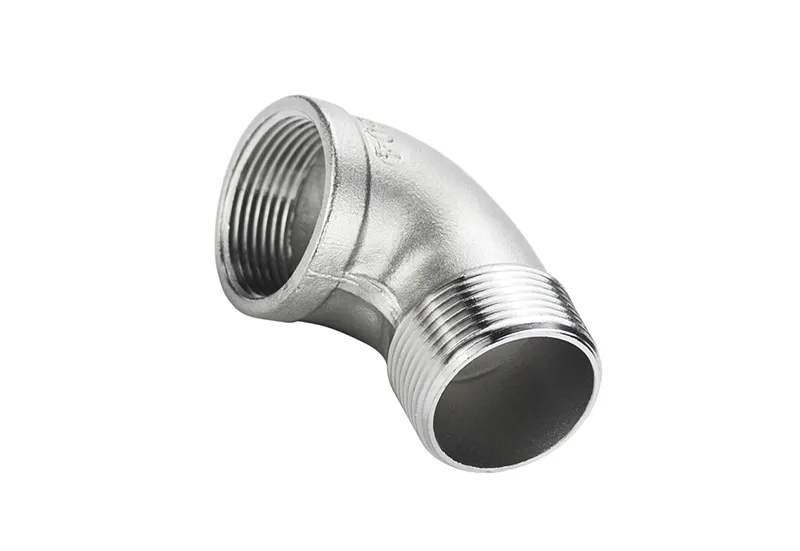 Колено с внутренней и наружной резьбой под углом 90°